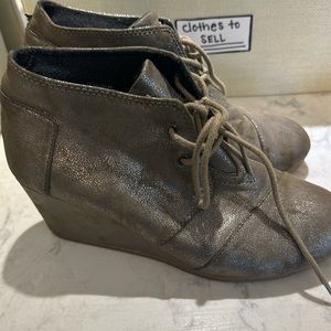 Toms wedge boot